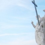 Statue vor der Karlskirche, Wien