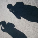 Zwei Schatten in Schönbrunn, Wien