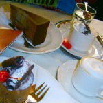 Sachertorte und Schwarzwälder Torte, Cafe Central, Wien