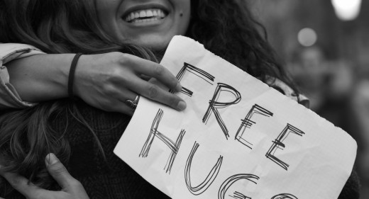 Free hugs