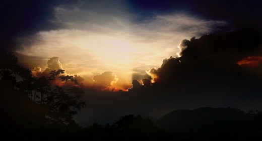 Calmness after rains