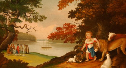 The Peaceable Kingdom by Edward Hicks