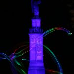 Flowing Colors In The Dark