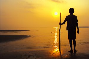 The witness of sunset